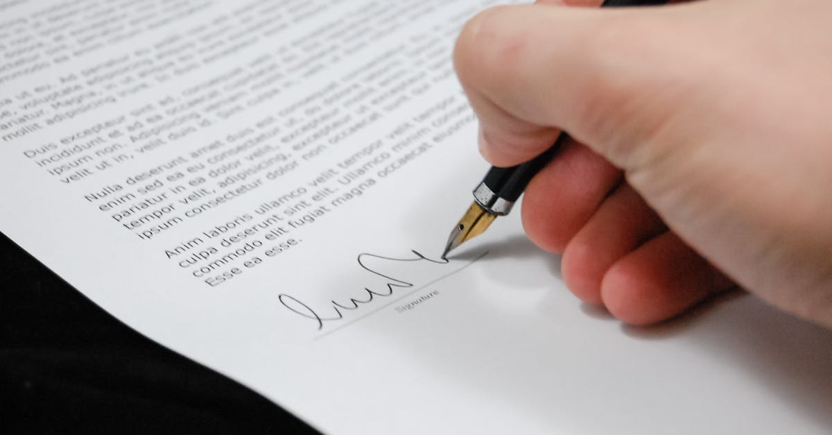 Drafting legal documents
